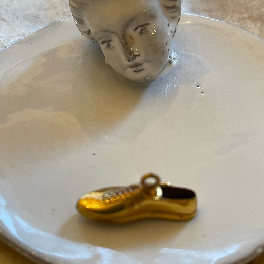 1950’s 10k gold filled University of Oregon Track shoe charm〰️ - Picture 5 of 8